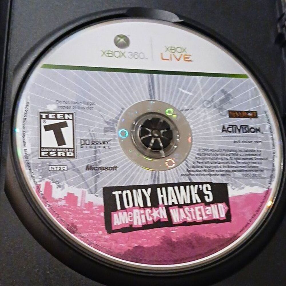 Activision Tony Hawk's American Wasteland Xbox 360 Xbox Live T NTSC-U/C